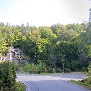 Dziurawa Skała w Przesiece - dziurawa skala w przesiece 2