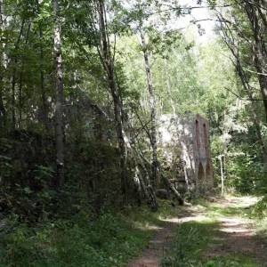 Ruiny schroniska Bergfrieden-Baude pod Grabowcem - ruiny schroniska bergfrieden baude pod grabowcem 2