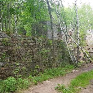 Ruiny schroniska Bergfrieden-Baude pod Grabowcem - ruiny schroniska bergfrieden baude pod grabowcem gw 2