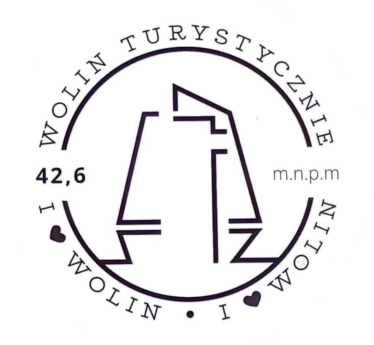 Pieczątka pamiątkowa z wieży widokowej w Wolinie