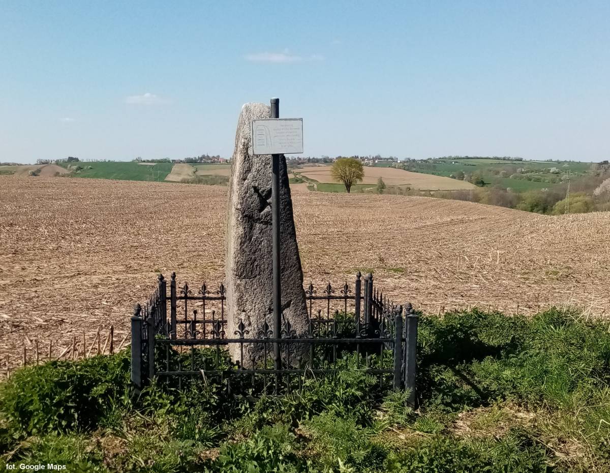 Słup graniczny nr 2 Granicy św. Jana - slup graniczny nr 2 granicy sw jana