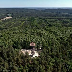 Wieża widokowa na Górze Krzemyczej w Bożej Woli - wieza widokowa w bozej woli 2