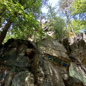 Grupa skalna Wieżyca w Dolinie Bobru - grupa skalna wiezyca w dolinie bobru 9