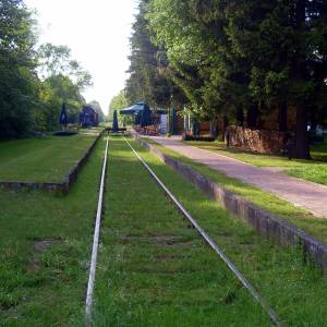 Białowieskie Drezyny Rowerowe - bialowieza towarowa linia 52 linia 451