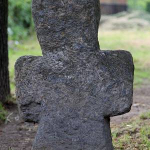 Krzyż pokutny w Kamieńcu Ząbkowickim - kamieniec zabkowicki stone cross 2017 p01