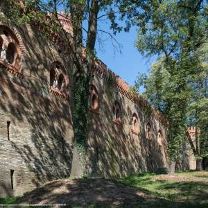 Park pałacowy w Kamieńcu Ząbkowickim - 2016 palac w kamiencu zabkowickim park 2