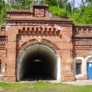 Schrony przedpola Fortu I - Twierdza Osowiec - twierdza osowiec fort i tunel zach 