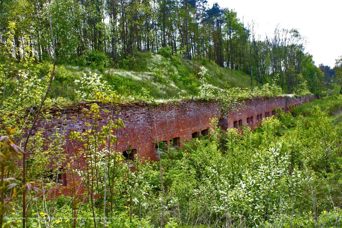 Fort IV Nowy - Twierdza Osowiec - bunkier w zespole twierdzy osowiec