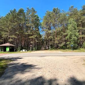 Parking przy Carskiej Drodze - wokol fortu iv twierdzy osowiec 2