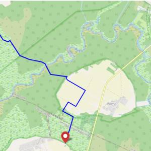 Kładka turystyczna Nowy Lipsk - sciezka przyrodnicza szuszalewo jalowo nowy lipsk mapa