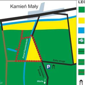 Parking przy ścieżce Olszynki - sciezka przyrodnicza olszynki mapa