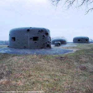 MRU - Panzerwerk 717 (PzW. 717) - sechsschartenturm am panzerwerk 717