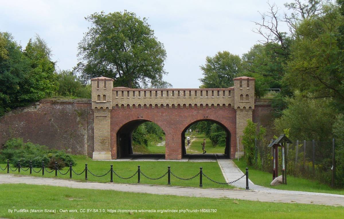 Brama Berlińska - festung kustrin altstadt berliner tor