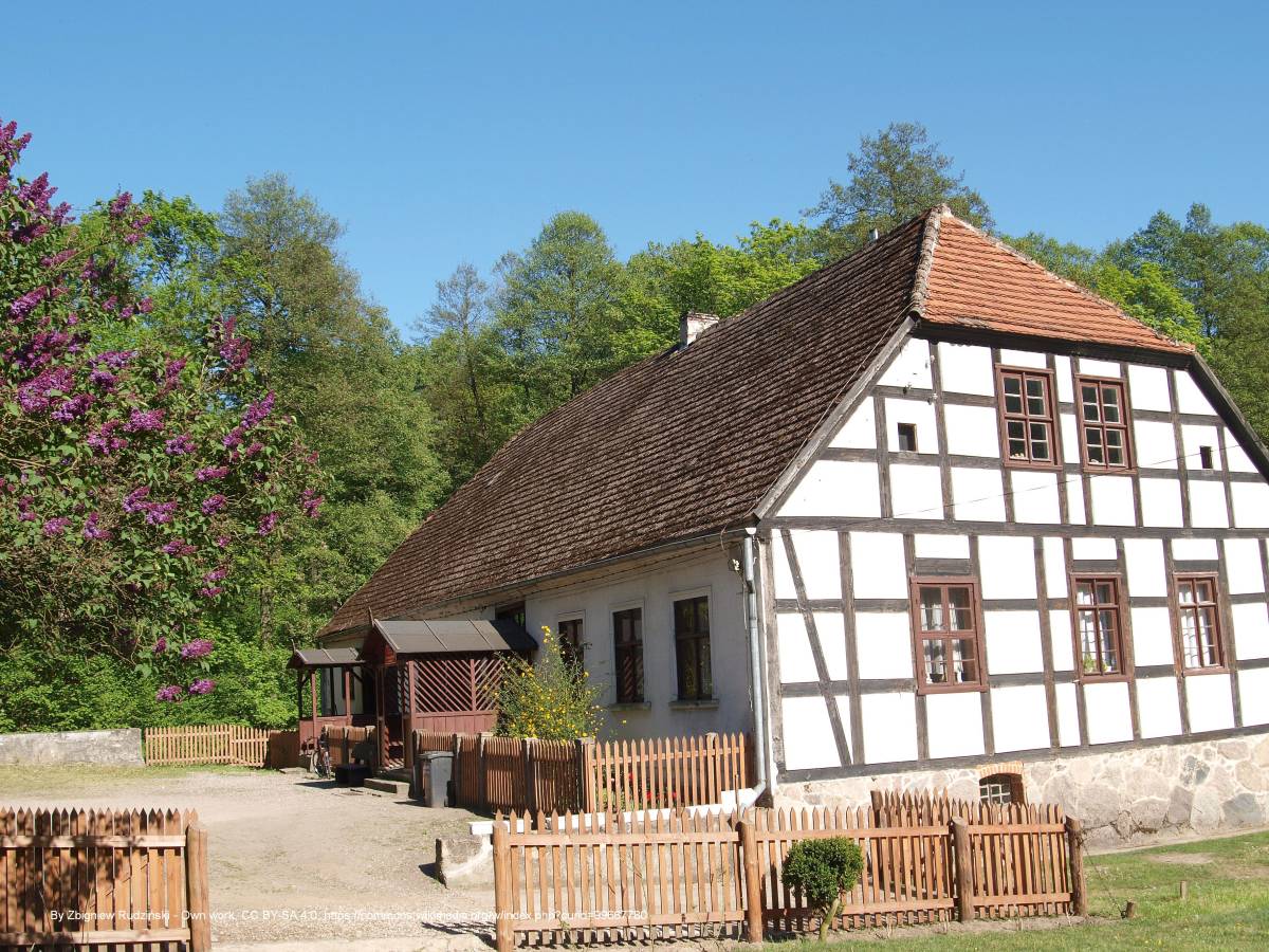 Zagroda Młyńska w Bogdańcu - bogdaniec muzeum chata mlynska