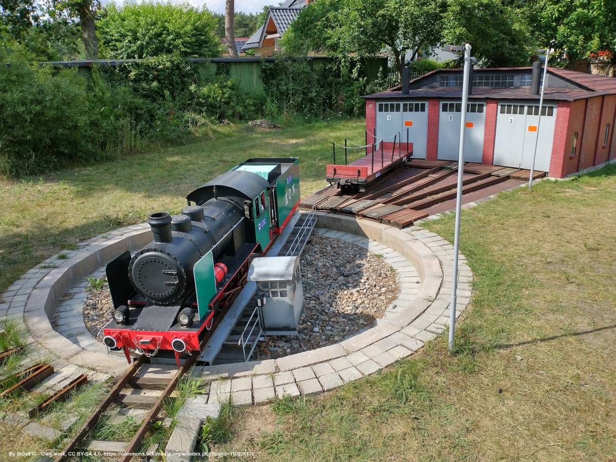 Kolejka Ogrodowa Nietoperek - garden railway in nietoperek 3