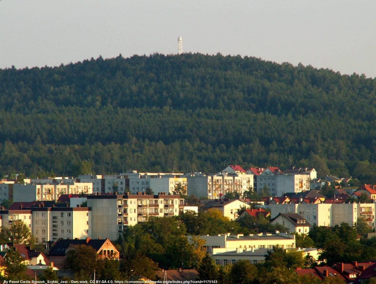 Góra Hałasa (393 m n.p.m) - gora halasa 01 ssj 20060914