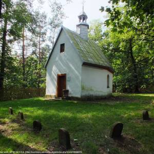 Kaplica pw. Przemienienia Pańskiego na Górze Grodowej - kaplica pw przemienienia panskiego 1850 r gora grodowa k tumlina 34