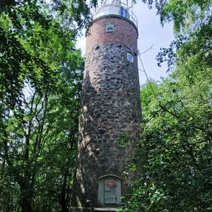 Czerwony Szlak Wolińskiego Parku Narodowego - neuendorf wiselka wolin leuchtturm