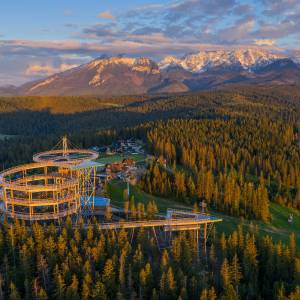 Wieża widokowa Sky Walk Serce Poronina - sky walk serce poronina