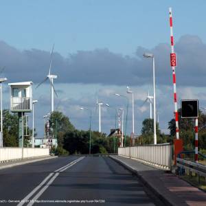 Most obrotowy w Wolinie - wolin most obrotowy
