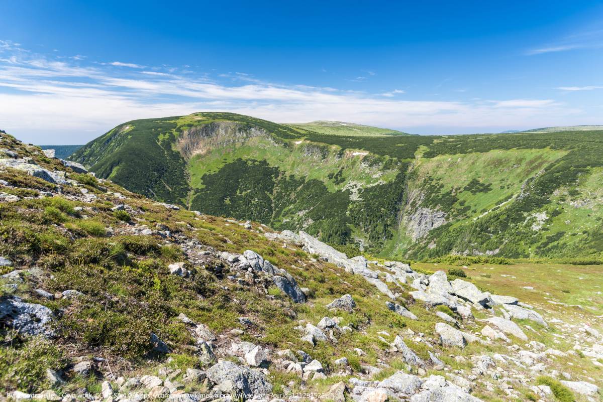 Karkonosze - pasmo karkonoszy