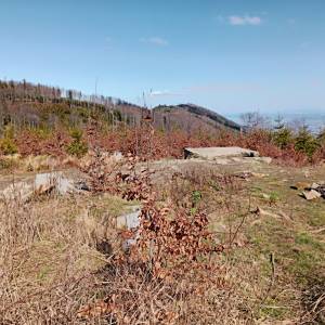 Ruiny schroniska na Trzech Kopcach - ruiny schroniska na trzech kopcach 2