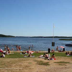Plaża Swornegacie - male swornegacie jezioro charzykowskie 03 07 10 p