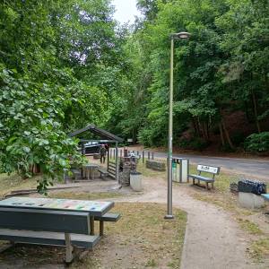 Pomost nad Jeziorem Wisełka - molo na jeziorem wiselka 3