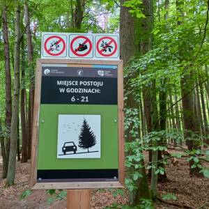 Parking przy Jeziorze Czajcze - parking przy jeziorze czajcze 21