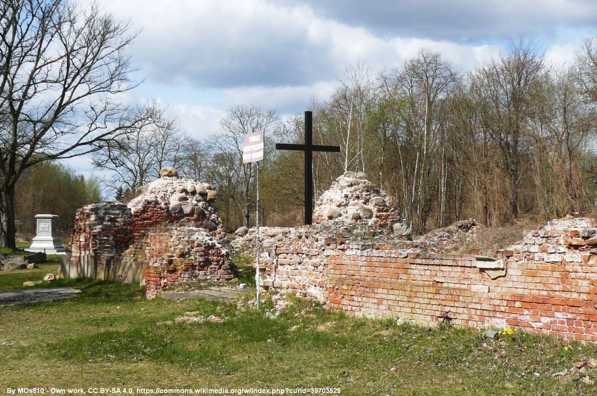 Ruiny kościoła w Kostrzynie nad Odrą - ruiny kosciola w kostrzynie nad odra 2