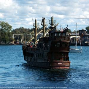 Rejsy statkiem w Świnoujściu - swinoujscie roza weneda 2022 09 20 001