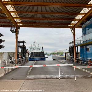 Przeprawa promowa Świnoujście - Warszów - ferge i swinoujscie 31 juli 2019