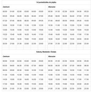 Przeprawa promowa Świnoujście - Warszów - harmonogram przeprawy warszow