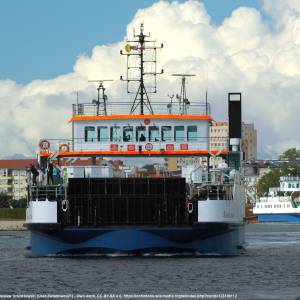 Przeprawa promowa Świnoujście - Warszów - swinoujscie bielik iv 2022 09 20