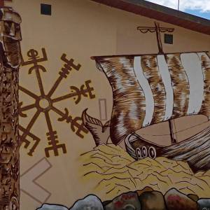 Mural w Wolinie - mural w wolinie 1