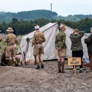 Widowisko "Tobruk 1941" na Pustyni Błędowskiej - widowisko tobruk 1941 na pustyni bledowskiej 5