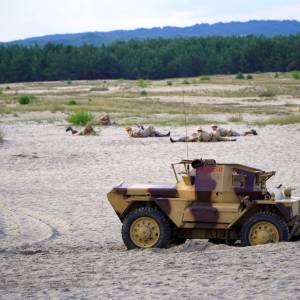 Widowisko "Tobruk 1941" na Pustyni Błędowskiej - widowisko tobruk 1941 na pustyni bledowskiej 9