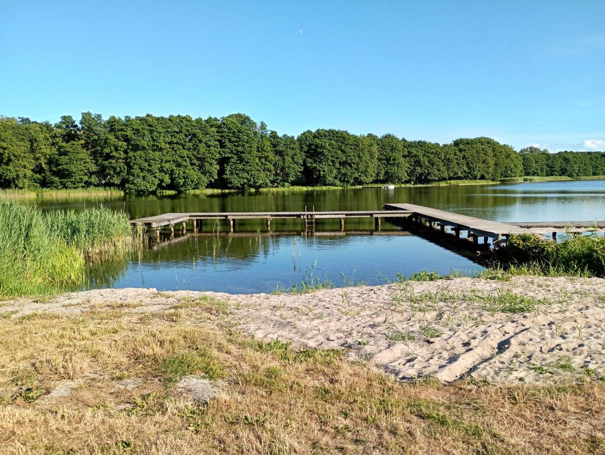 Plaża nad Jeziorem Kołczewo - plaza nad jeziorem kolczewo 2