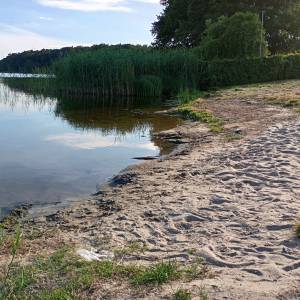 Plaża nad Jeziorem Kołczewo - plaza nad jeziorem kolczewo 1