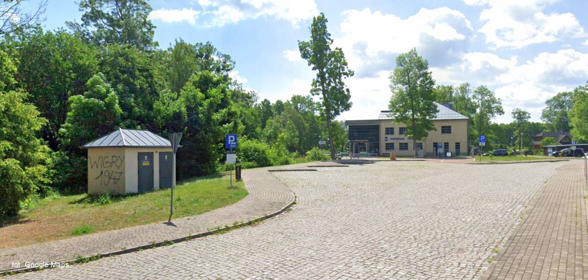 Parking przy Muzeum Wigier - parking muzeum wigier