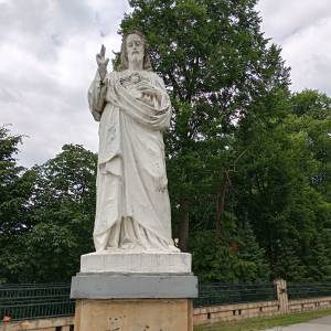 Figura Chrystusa w Złotym Potoku - figura chrystusa w zlotym potoku 5