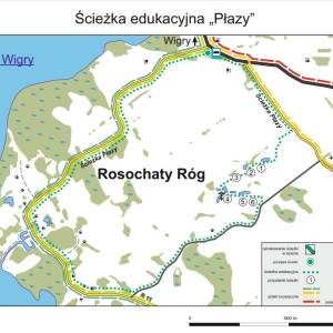 Ścieżka edukacyjna „Płazy” - sciezka edukacyjna plazy mapa