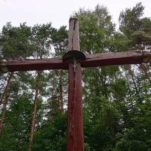 Przydrożny krzyż w Domysłowie - przydrozny krzyz w domyslowie 5