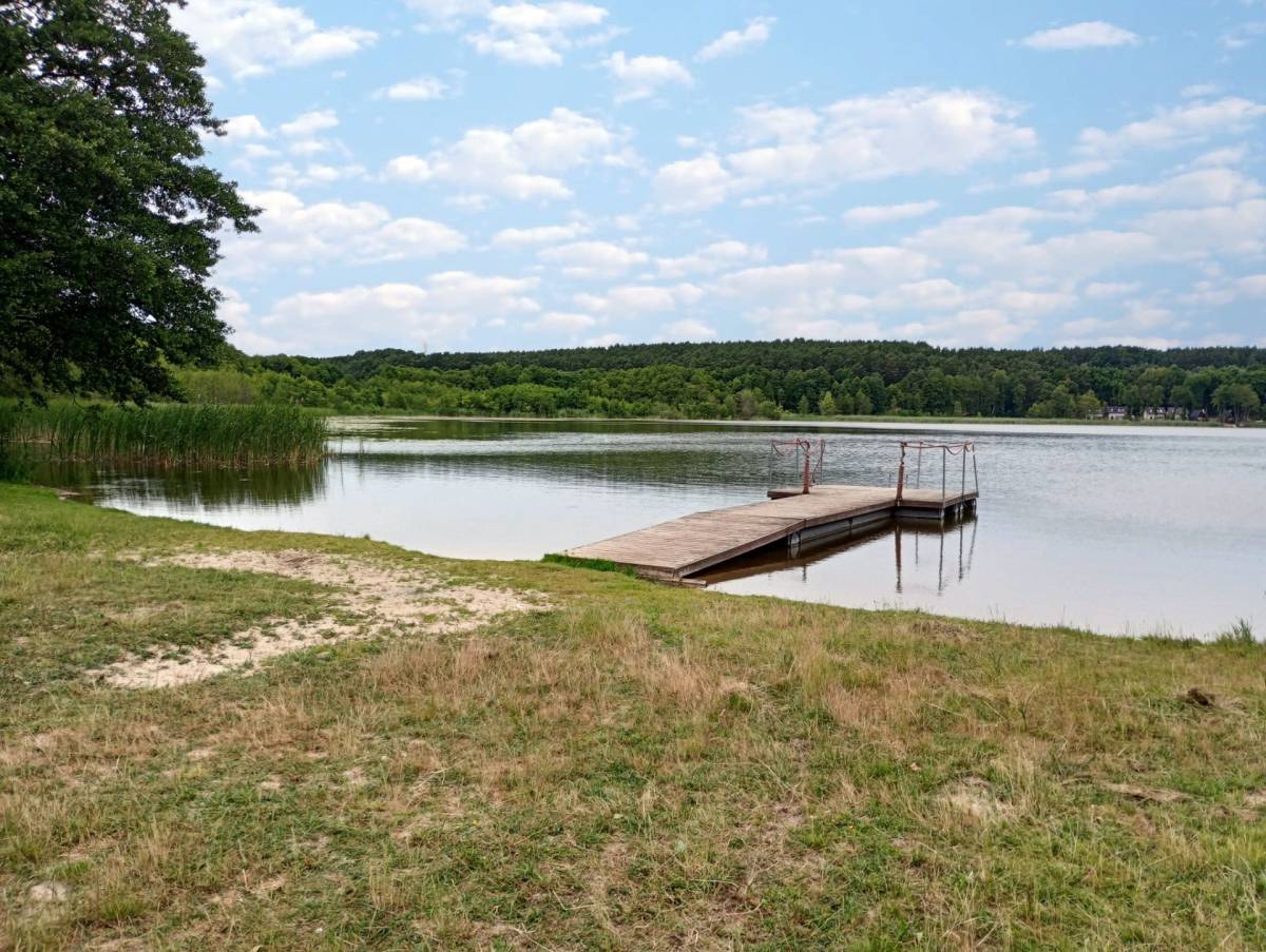 Plaża nad Jeziorem Żółwino - plaza nad jeziorem zolwino