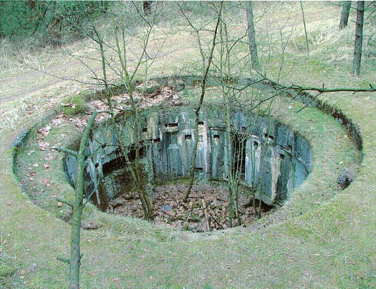 Bateria Goeben - bateria goeben dzialobitnia schronu bojowego