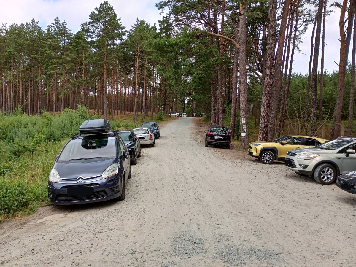 Parking przy plaży Świnoujście-Przytór - parking przy plazy swinoujscie przytor 7