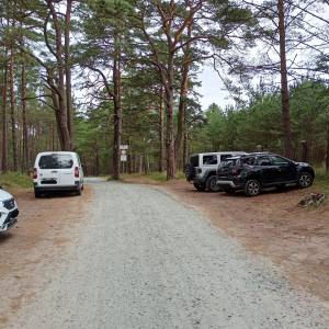 Parking przy plaży Świnoujście-Przytór - parking przy plazy swinoujscie przytor 3