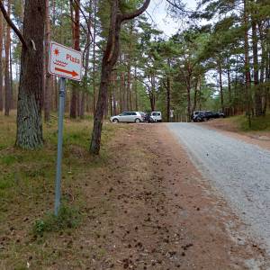 Parking przy plaży Świnoujście-Przytór - parking przy plazy swinoujscie przytor 5