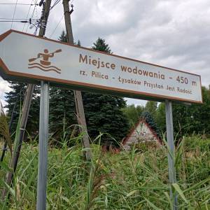 Przystań kajakowa w Łysakowie - przystan kajakowa w lysakowie 2