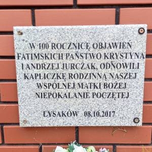Kapliczka Matki Boskiej Niepokalanej Poczętej w Łysakowie - kapliczka matki boskiej niepokalanej poczetej w lysakowie 7
